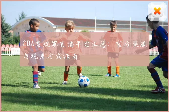 CBA常规赛直播平台汇总:官方渠道与观看方式指南