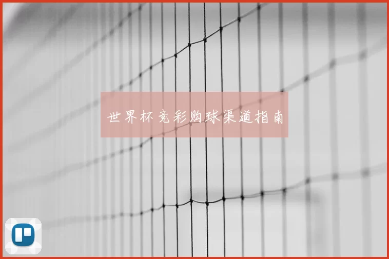 世界杯竞彩购球渠道指南